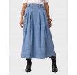Anto anya pleat skirt - Light denim