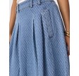 Anto anya pleat skirt - Light denim