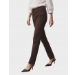Chino pants long - Dark brown