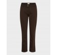 Chino pants long - Dark brown