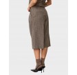 Veya check Bermuda - Brown