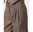 Veya check Bermuda - Brown
