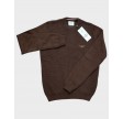 Crewneck Striktrøje - Brun