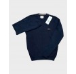 Crewneck Striktrøje - Navy