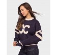 Row Coco Logo Knit - Navy