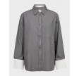 PennyCC Pin Shirt - Mid Grey