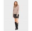 Merino knit pullover - Light Brown