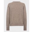 Merino knit pullover - Light Brown