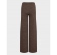 Merino knit pants - Brown