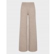 Merino knit pants - Light Brown