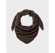 Merino Knit Scarf - Brown