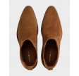 Suede Western Chelsea Boot - Ginger Clay
