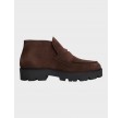 Enamel Charm Loafer Boot - Fondant Brown