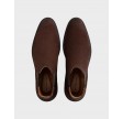 Corporate Dressy Suede Chelsea - Cocoa