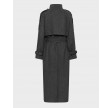 Avic Long HB Coat - Black/Grey