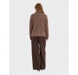 Merino knit rollneck - Brown