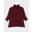 Turtleneck Sweater - Bordeaux