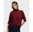 Turtleneck Sweater - Bordeaux