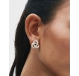 Infinity knot sparkle studs - Gold