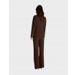 Comfy Olana Wide Pants - Chocolat