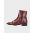 Hese støvle - Red wine leather