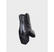 Hilda støvle - Black leather