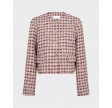 Tika boucle jacket - Dusty rose