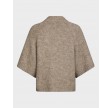 Benuta Fluffy Knit Cardigan - Beige Melange