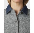 Amoria Knit Cardigan - Grey Melange