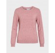 Viril O-Neck L/S Knit - Nostalgia Rose