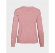 Viril O-Neck L/S Knit - Nostalgia Rose