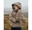 Fox C Puffer Jakke - Dark Taupe