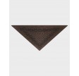 Ariya Paisley Knit Scarf - Brown Melange