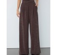 Esti Pleat Pant - Bison