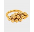 Bead Cluster Ring - 18K Gold Plated