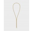 Melted Necklace Y - Gold