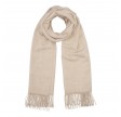 Cozy classic scarf, light sand