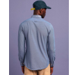 Slim Fit Tech Prep pique skjorte, persian blue 