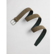 Classic suede belt - dark leaf