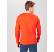 Neck sweatshirt - burnt orange