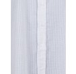 Neo Noir Astana stripe shirtdress - white