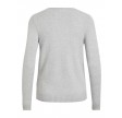 Viril V-neck knit - Light Grey