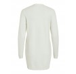 Viril Open L/S Knit Cardigan - White Alyssum